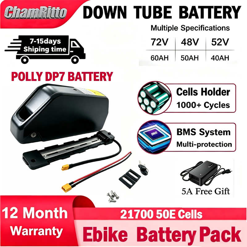 Electric Bicycle Battery 72V 30Ah - E bike cham-rider 36v 48v 52v