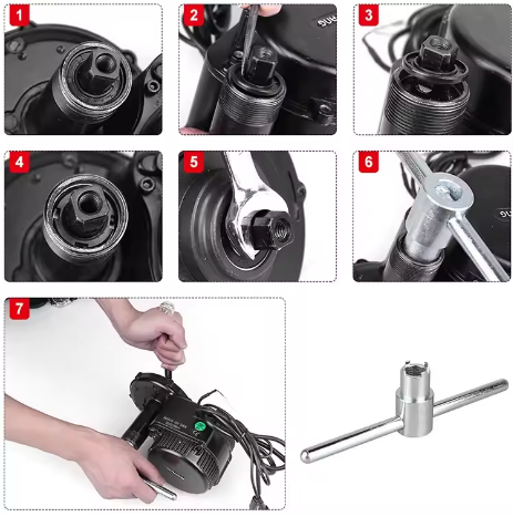 Bafang Repair Parts Tools Mid  - огляд і ціна Bafang Bbs02B 48V 750W Mid Drive Kit