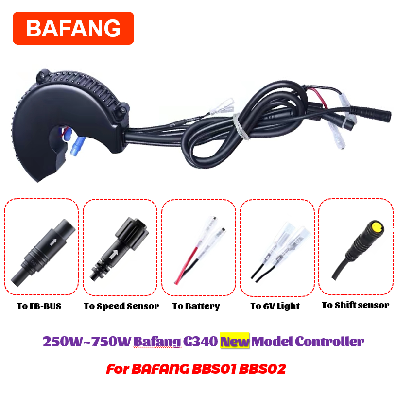 Bafang BBS01 BBS01B BBS02 BBS0 - огляд і ціна Bafang Bbs02B 48V 750W Mid Drive Kit